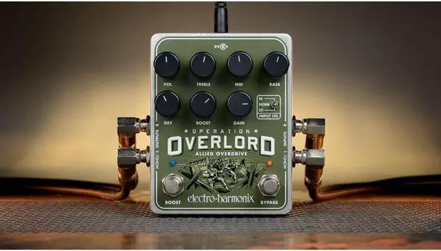 Alt view image 12 of 12 - electroharmonix operation overlord allied overdrive pedal