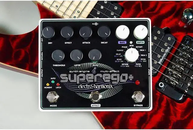 Alt view image 5 of 14 - Electro Harmonix Superego Plus Synth Multi FX