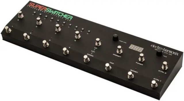 Alt view image 13 of 18 - Electro-Harmonix Super Switcher Programmable Guitar Effects Hub Pedal