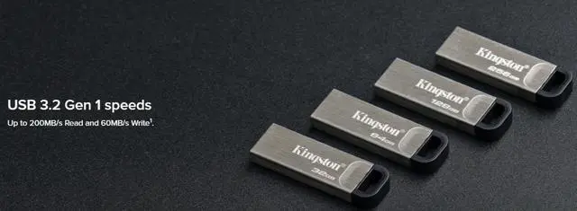 Alt view image 4 of 7 - Kingston 128GB DataTraveler Kyson Flash Drive 5-Pack Bundle