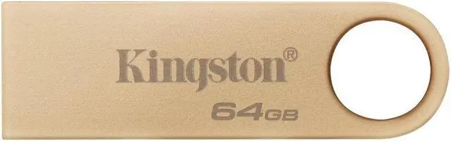 Alt view image 3 of 5 - Kingston DataTraveler SE9 Gen 3- 64GB - 220MB/s read- Metal - USB 3.2 Gen 1 -Gold