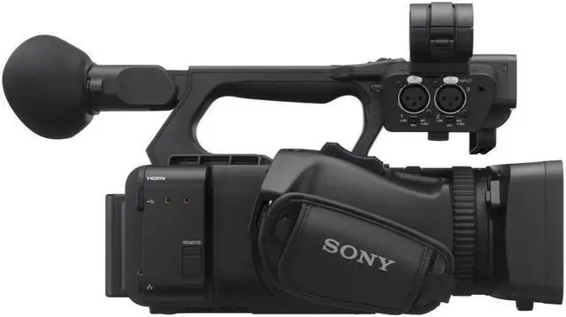 Alt view image 3 of 14 - Sony HXR NX800 Solid State Handheld 4K Black Camcorder with Exmor RS CMOS Sensor