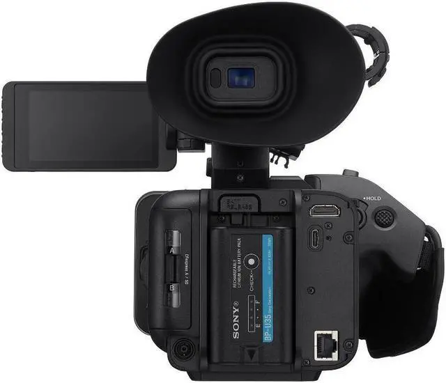 Alt view image 5 of 14 - Sony HXR NX800 Solid State Handheld 4K Black Camcorder with Exmor RS CMOS Sensor