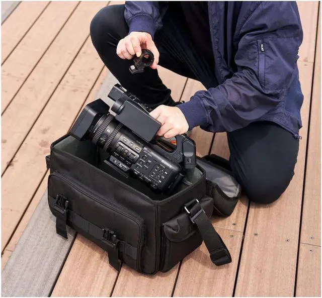 Alt view image 6 of 14 - Sony HXR NX800 Solid State Handheld 4K Black Camcorder with Exmor RS CMOS Sensor