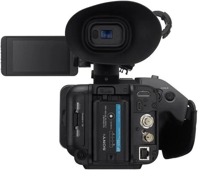 Alt view image 5 of 14 - Sony PXW Z200 Solid State Handheld 4K Black Camcorder with Exmor RS CMOS Sensor
