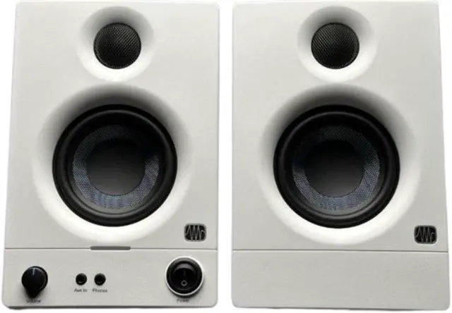 Main image of PreSonus Eris 3.5 3.5-Inch Active Media Reference Monitors White
