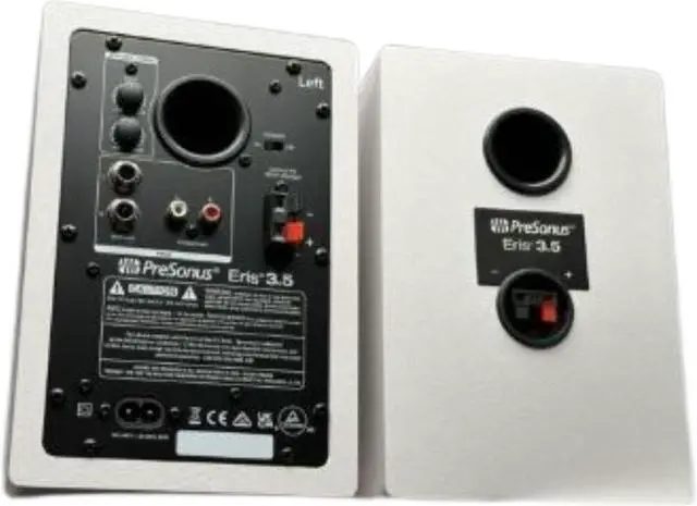 Alt view image 2 of 4 - PreSonus Eris 3.5 3.5-Inch Active Media Reference Monitors White