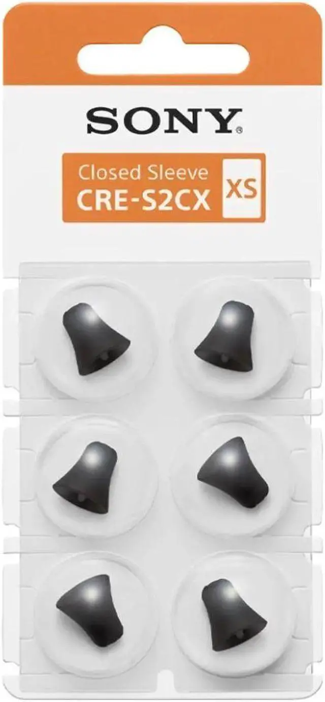 Main image of Sony CRE S2CX 3 Pair XSmall Closed Sleeve for CRE C20 OTC Hearing Aid