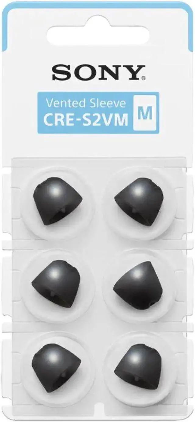 Main image of Sony CRES2VM Vented Medium 3 Pair Sleeve for C20 OTC Hearing Aid