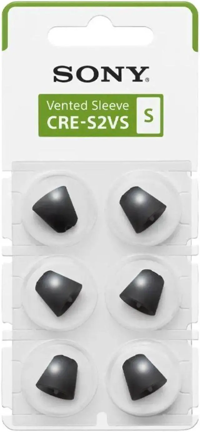 Main image of Sony CRES2VS Small 3 Pair Vented Sleeve for C20 OTC Hearing Aid