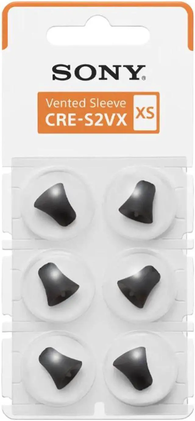 Main image of Sony CRES2VX Vented Sleeve for C20 OTC Hearing Aid XSmall 3 Pair