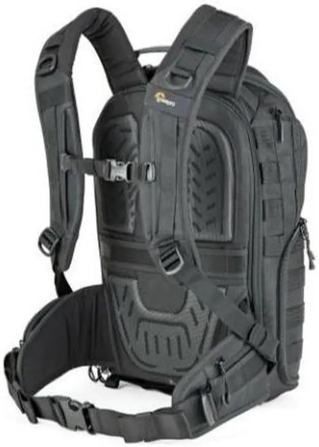 Alt view image 15 of 17 - Lowepro ProTactic BP 350 AW II 16L Green Line Camera and Laptop Backpack, Black