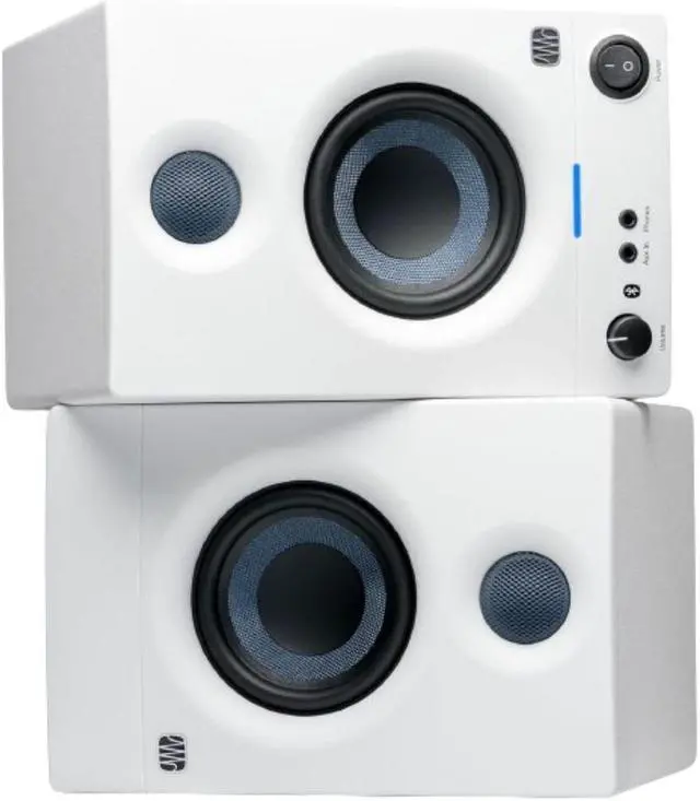 Alt view image 5 of 6 - PreSonus Eris 3.5BT 3.5 Inch Active Media Reference Monitors White Pair