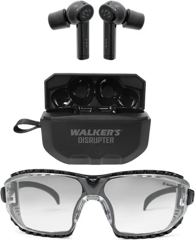 Main image of Walker's Disruptor Noise Canceling Bluetooth Earbuds Bundle