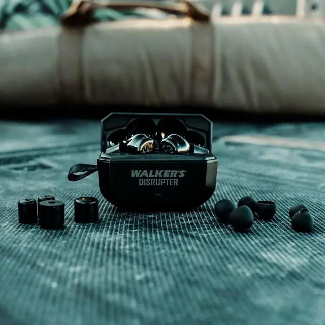 Alt view image 7 of 7 - Walker's Disruptor Noise Canceling Bluetooth Earbuds 2 Pack Bundle