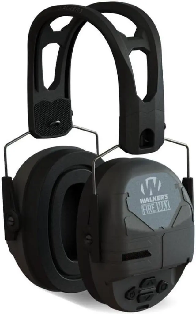 Alt view image 2 of 5 - Walker's Rechargeable Lightweight FireMax Muff w/ Large Protective Carrying Case