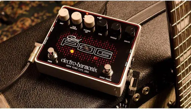 Alt view image 3 of 4 - Electro-Harmonix Soul POG Overdrive and Octave Multi Effects Guitar Pedal