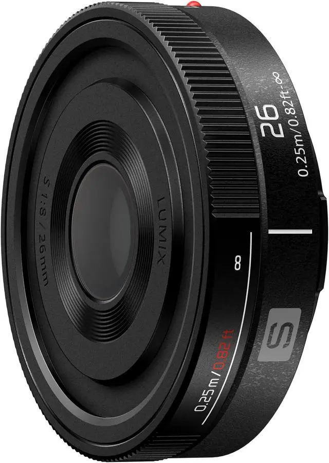 Alt view image 2 of 12 - Panasonic LUMIX S 26mm Full Frame L-Mount Lens (S-R26)