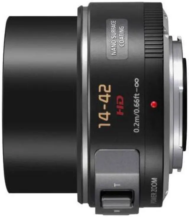 Alt view image 6 of 10 - Panasonic 14-42mm f/3.5-5.6 ASPH O.I.S Lens (Black)
