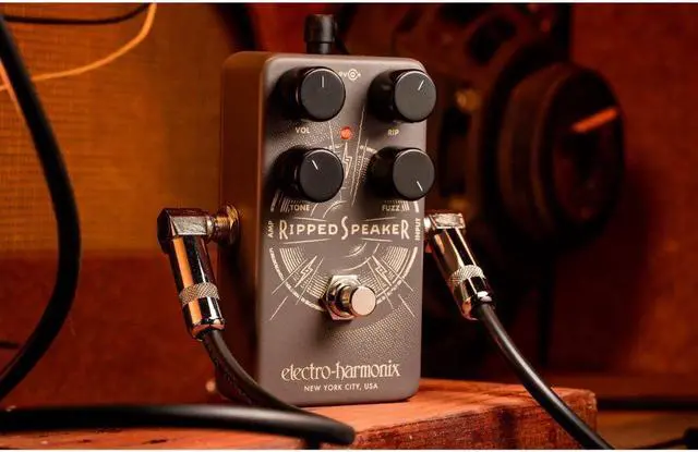 Alt view image 5 of 7 - Electro-Harmonix Ripped Speaker Fuzz Pedal with Analog Circuit and True Bypass