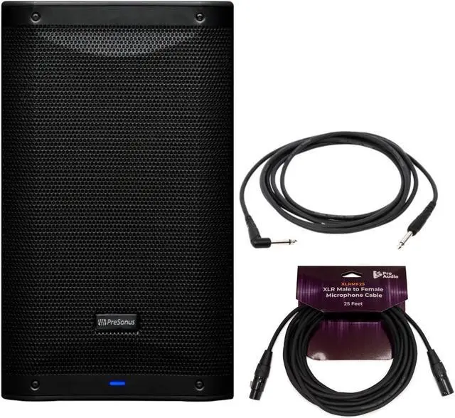 Main image of Presonus AIR10 2-Way 10-Inch 1200W Active Loudspeaker with Microphone Cable and Guitar Cable