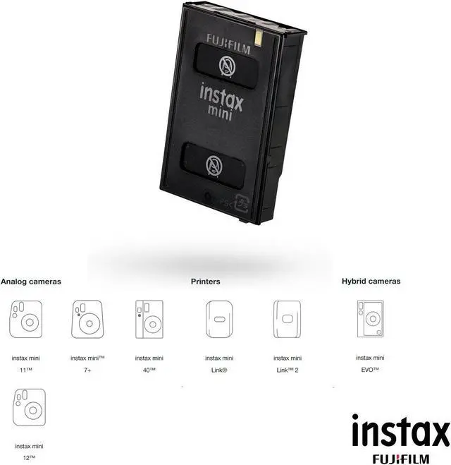 Alt view image 5 of 7 - Fujifilm INSTAX MINI Soft Lavender Instant Print Film 10 Pack Bundle