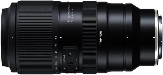 Alt view image 2 of 15 - Tamron A067Z 50 to 400mm F4.5 to 6.3 Di Iii VC VXD Black Lens for Nikon Z Mount