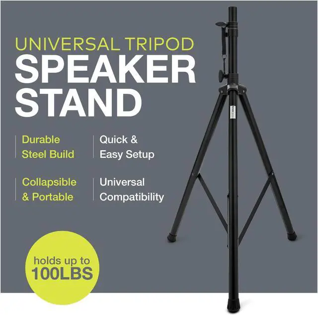 Alt view image 2 of 7 - Knox Gear Tripod Speaker Stand