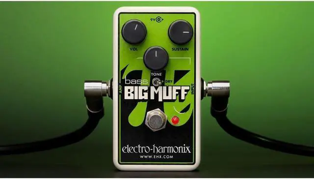 Alt view image 8 of 11 - Electro-Harmonix Nano Bass Big Muff fuzz pedal