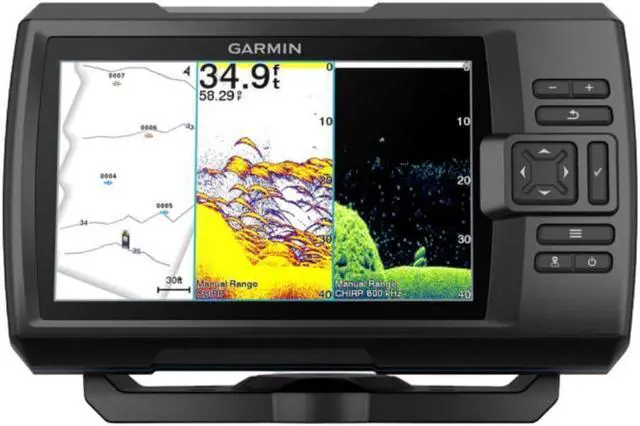Alt view image 16 of 20 - GARMIN STRIKER VIVID 7CV 7 FISHFINDER GPS TRACK PLOTTER WITH GT20 NOT A CHART PLOTTER