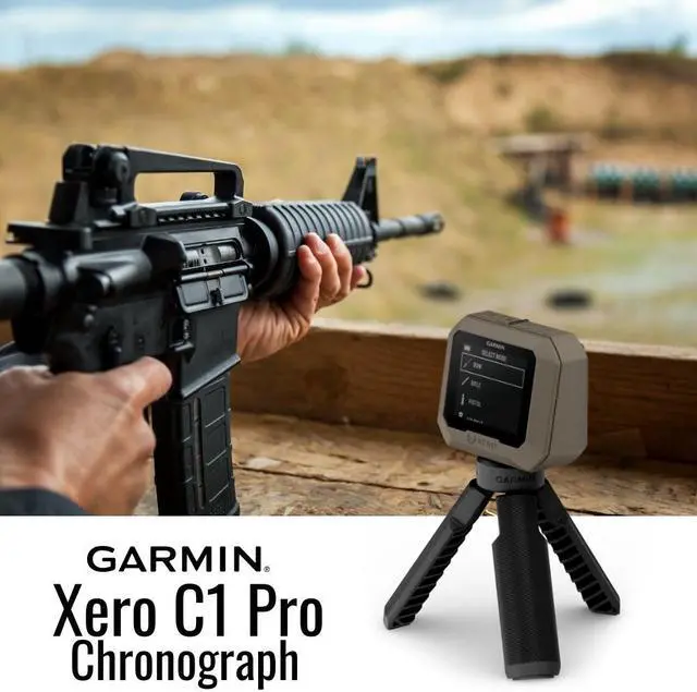 Alt view image 2 of 7 - Garmin Xero C1 Pro IPX7 Water Resistant Chronograph Bundle