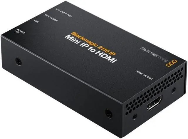 Main image of Blackmagic Design 2110 IP Mini IP to HDMI Converter Black