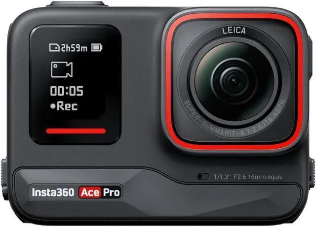 Alt view image 2 of 8 - Insta360 - Ace Pro AI-Powered Waterproof Action Camera - Black