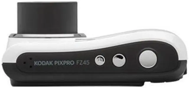 Alt view image 7 of 7 - Kodak PIXPRO FZ45 Friendly Zoom Digital Camera (White) with SD Card, Case Bundle