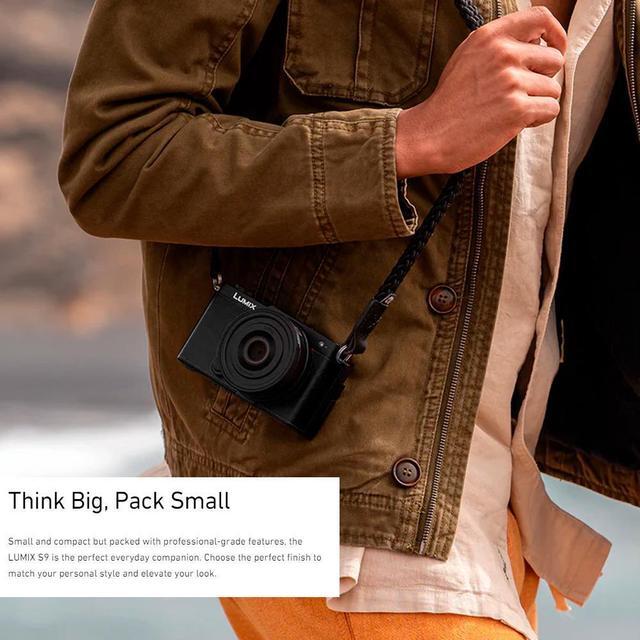 Alt view image 5 of 7 - Panasonic LUMIX S9 Full Frame Camera with Phase Auto Focus (Body) with 128GB SD Card and extra battery bundle