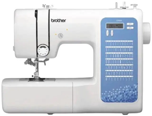 Main image of Brother CP80X Computerized Sewing Machine with Preview Quilt Software Bundle, Durable Metal Frame Construction, 80 Built-In Stitches and Smaller Free Arm