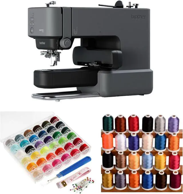 Main image of Brother Skitch Single-Needle Embroidery Machine with Colors Thread, and Bobbins
