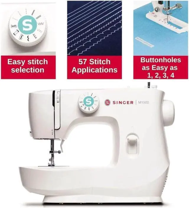 Alt view image 13 of 17 - Singer M1500 Sewing Machine