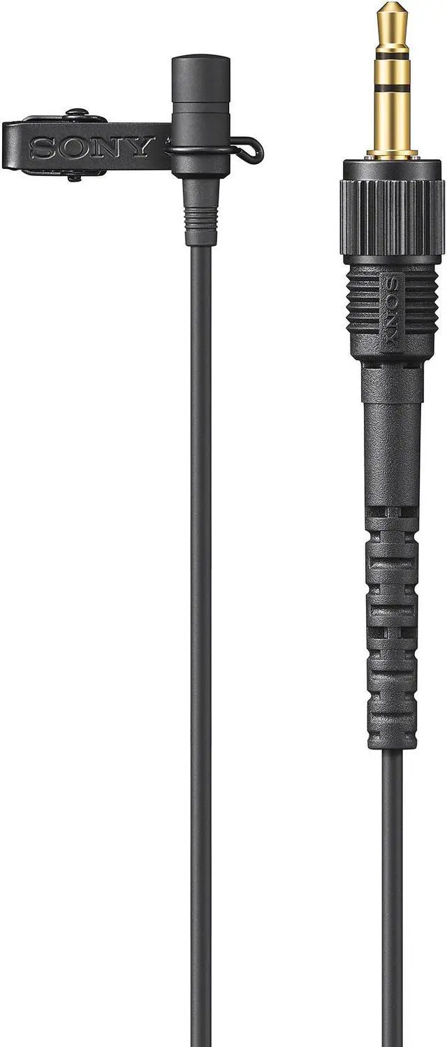 Alt view image 2 of 14 - Sony Pro-Quality Lavalier Microphone ECM-L1 with plug-in power