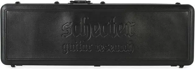 Alt view image 3 of 7 - Schecter PT Electric Guitar in Black with Schecter Hard Shell Carrying Case