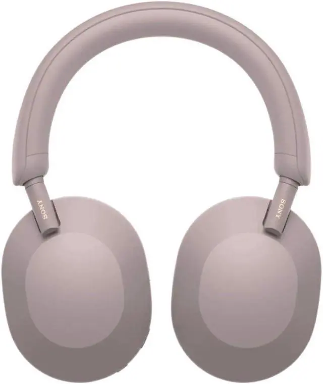 Alt view image 9 of 12 - Sony WH1000XM5P Noise-Canceling Over-Ear Headphones - Pink