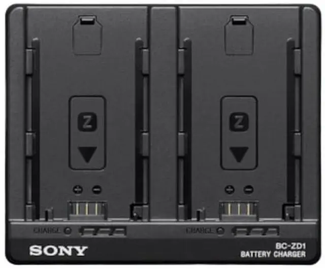 Main image of Sony BC ZD1 Black Dual Battery Charger for Sony Z Battery Model NP FZ100