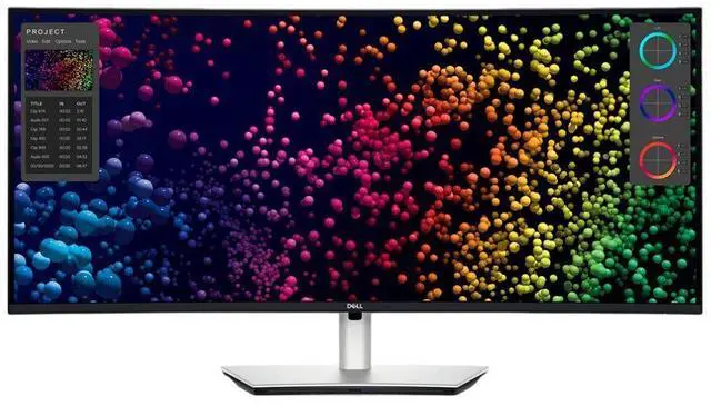 Alt view image 3 of 15 - Dell UltraSharp U4025QW 40"" Class 5K2K WUHD Curved Screen LED Monitor - 21:9
