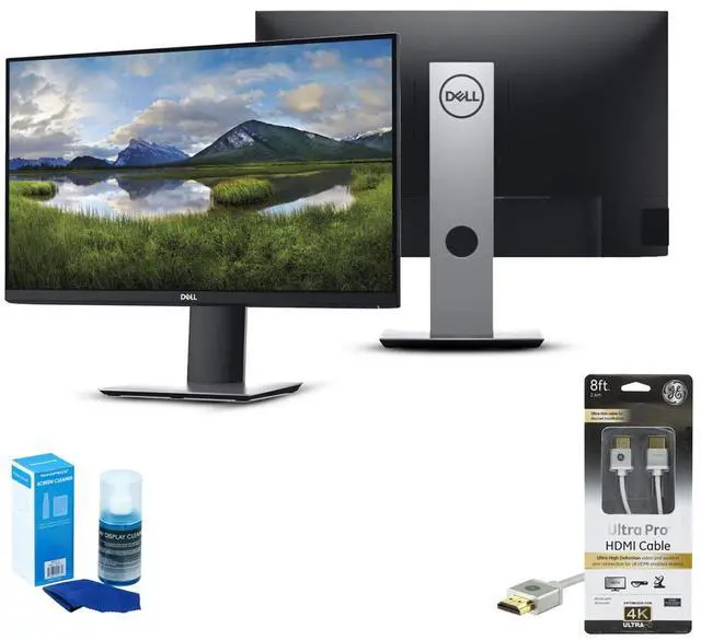 Main image of Dell P2219H 21.5 FHD IPS Display Black and Silver Monitor Refurbished Bundle