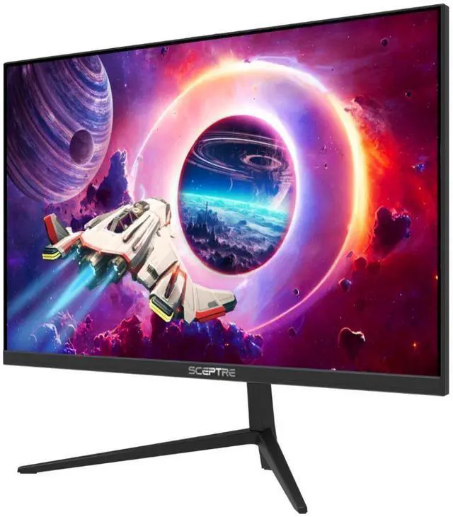 Alt view image 7 of 12 - Sceptre 27-inch Gaming Monitor 1080p up to 165Hz 1ms AMD FreeSync Premium HDMI DisplayPort Build-in Speakers, 99% sRGB Machine Black (E275B-FWD168 Series) (E275B-FWD168)
