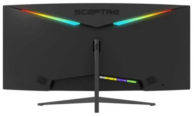 Alt view image 18 of 20 - Sceptre 34-Inch Curved Ultrawide WQHD Monitor 3440 x 1440 R1500 up to 165Hz DisplayPort x2 99% sRGB 1ms Picture by Picture, Machine Black 2023 (C345B-QUT168)
