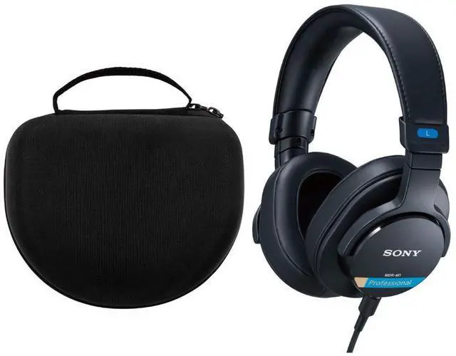 Main image of Sony MDR-M1 Professional Reference Closed Monitor Headphones with Bundle