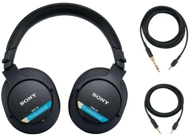 Alt view image 2 of 7 - Sony MDR-M1 Professional Reference Closed Monitor Headphones