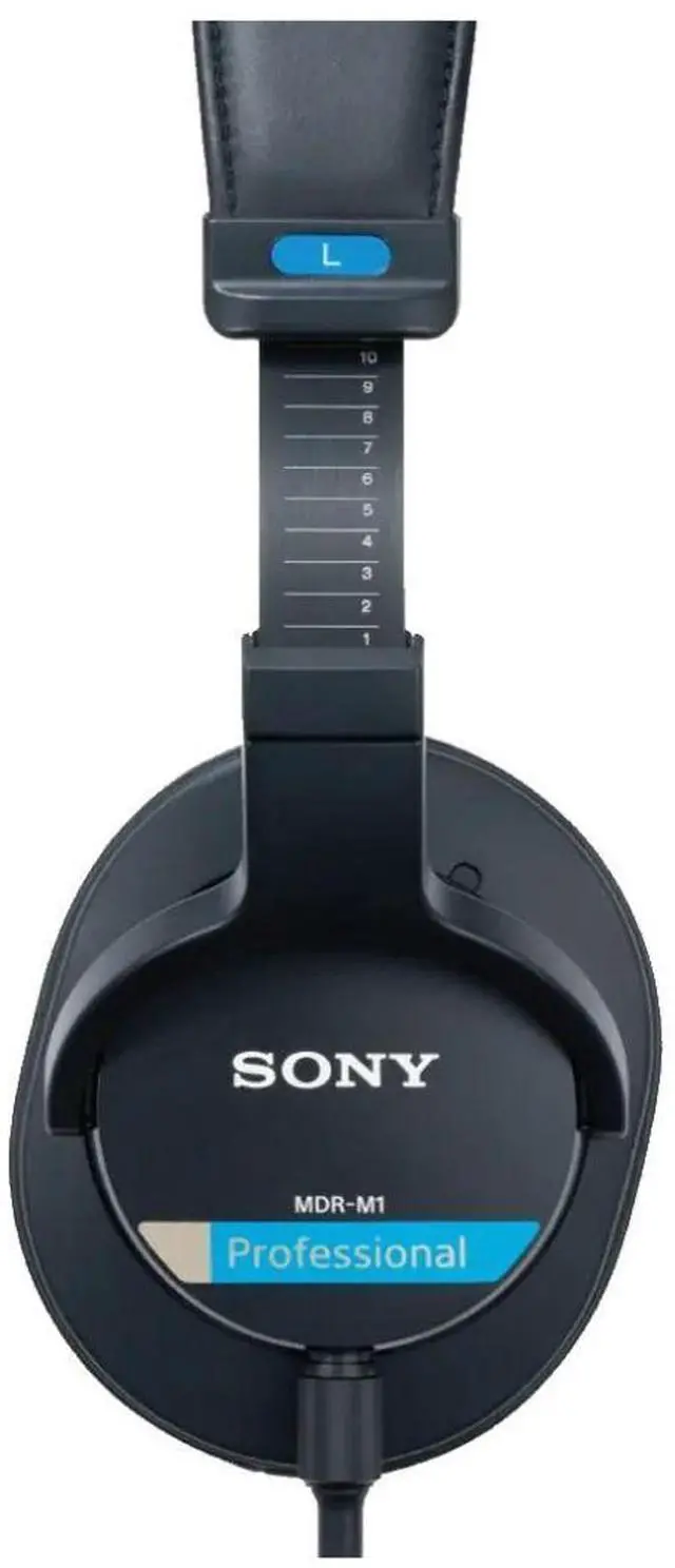 Alt view image 3 of 7 - Sony MDR-M1 Professional Reference Closed Monitor Headphones