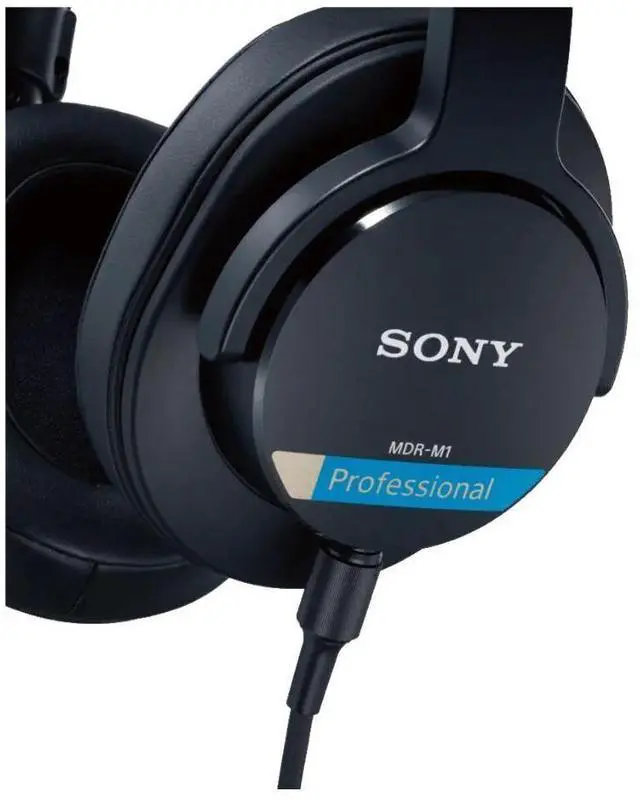 Alt view image 5 of 7 - Sony MDR-M1 Professional Reference Closed Monitor Headphones